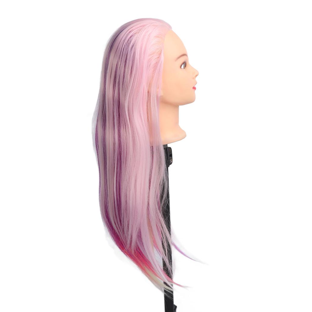 Hair Training Doll Head Hairdresser Cosmetology Manikin Practice Mannequin 4 Colors