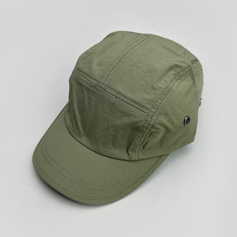 Yiran bag Eenvoudige Sneldrogende Retro Snapback Petten Nieuwe Mannen Vrouwen Zonneklep Buiten Kamperen Baseballpetten Ademend Veelzijdig Mode Koreaans 52-59cm