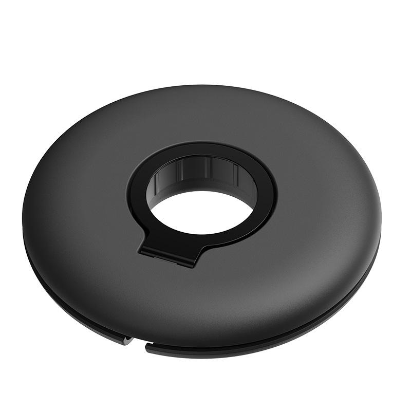 2 In 1 Watch Charging Station Portable Cable Storable Multifunctional Cable Winder for IWatch Black