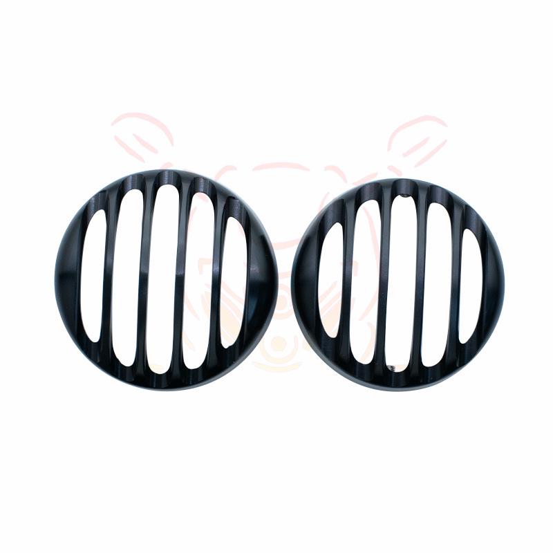 Compatible Front Turn Signal Light Cover for Harley Sportster 883/481/200 Series.