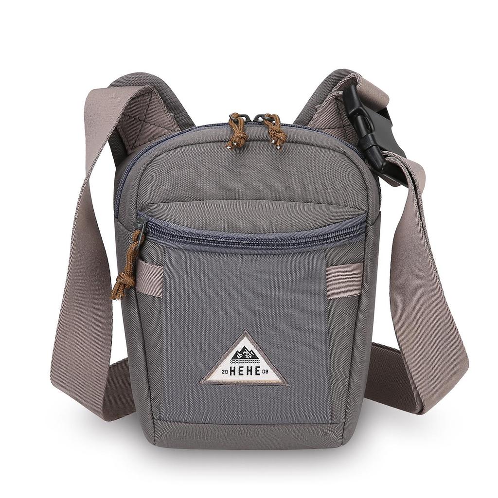 Men's Lightweight Multifunctional Cycling Crossbody Bag with Water Bottle Holder