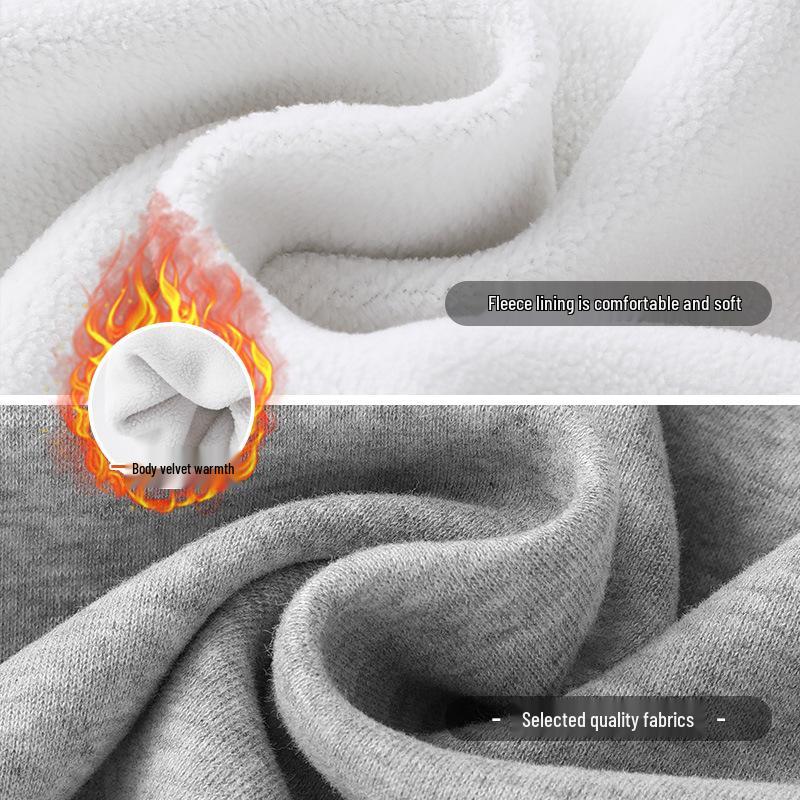 Bluza polarowa z okrągłym dekoltem dla niemowląt, z długim rękawem, ciepła koszulka bazowa na jesień i zimę