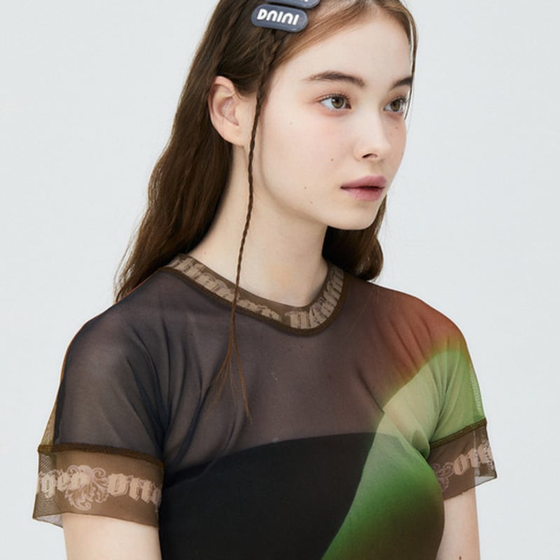 

DNINI Logo Barrettes(Gray) GRAY