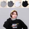 1Pc Neck Guard Clothing Decoration Turtleneck Elastic Detachable Removable Fake Collar Warm Cotton Fashion Striped