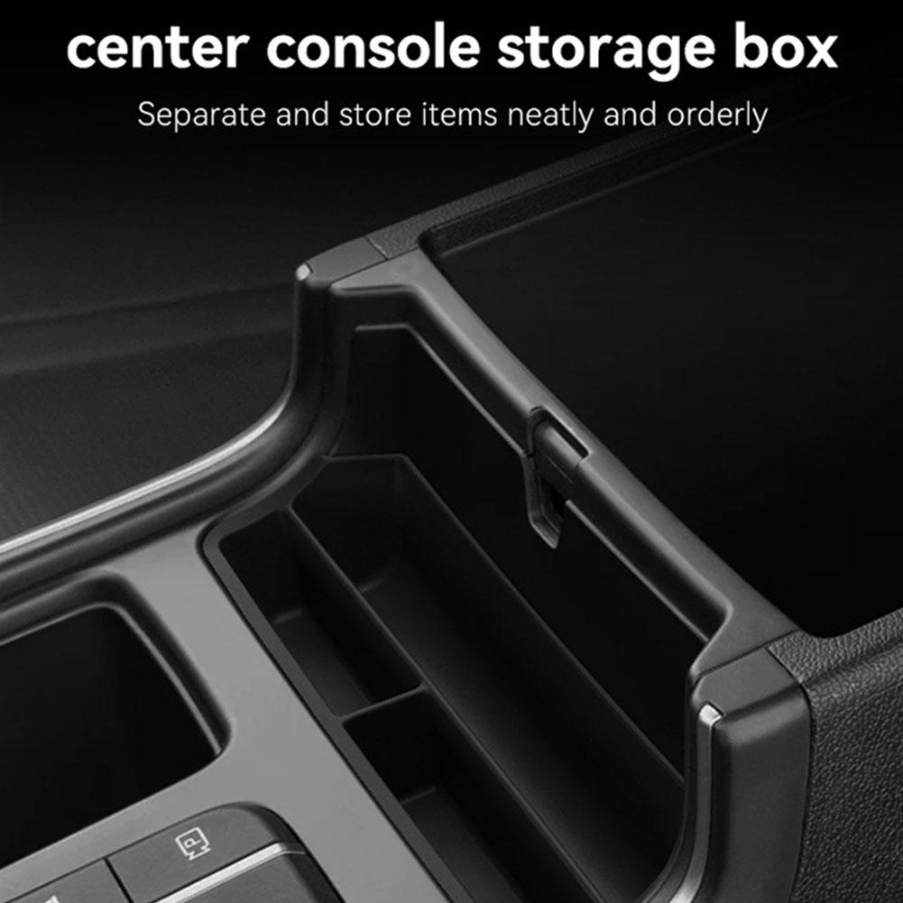 For Kia Sorento 2025-2025 Center Console Storage Box Silicone Armrest Box Tray Organizer Car Interior Accessories
