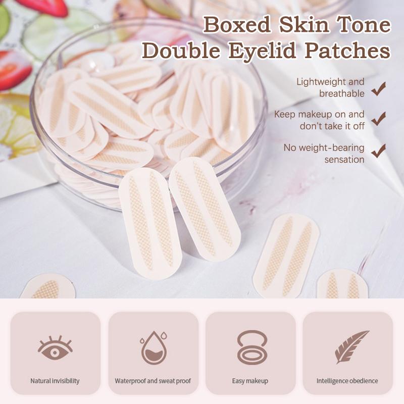 300PCS Natural Invisible Double Eyelid Sticker, Long-lasting Shaping Big Eye Beauty Tape, Single Eyelid Makeup Tool