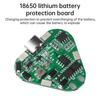 3S 12V 1A 18650 Lithium Battery Protection Board 20A Overcurrent Protection 3 Cell Pack Li-ion BMS PCM PCB Type-C Charging Port
