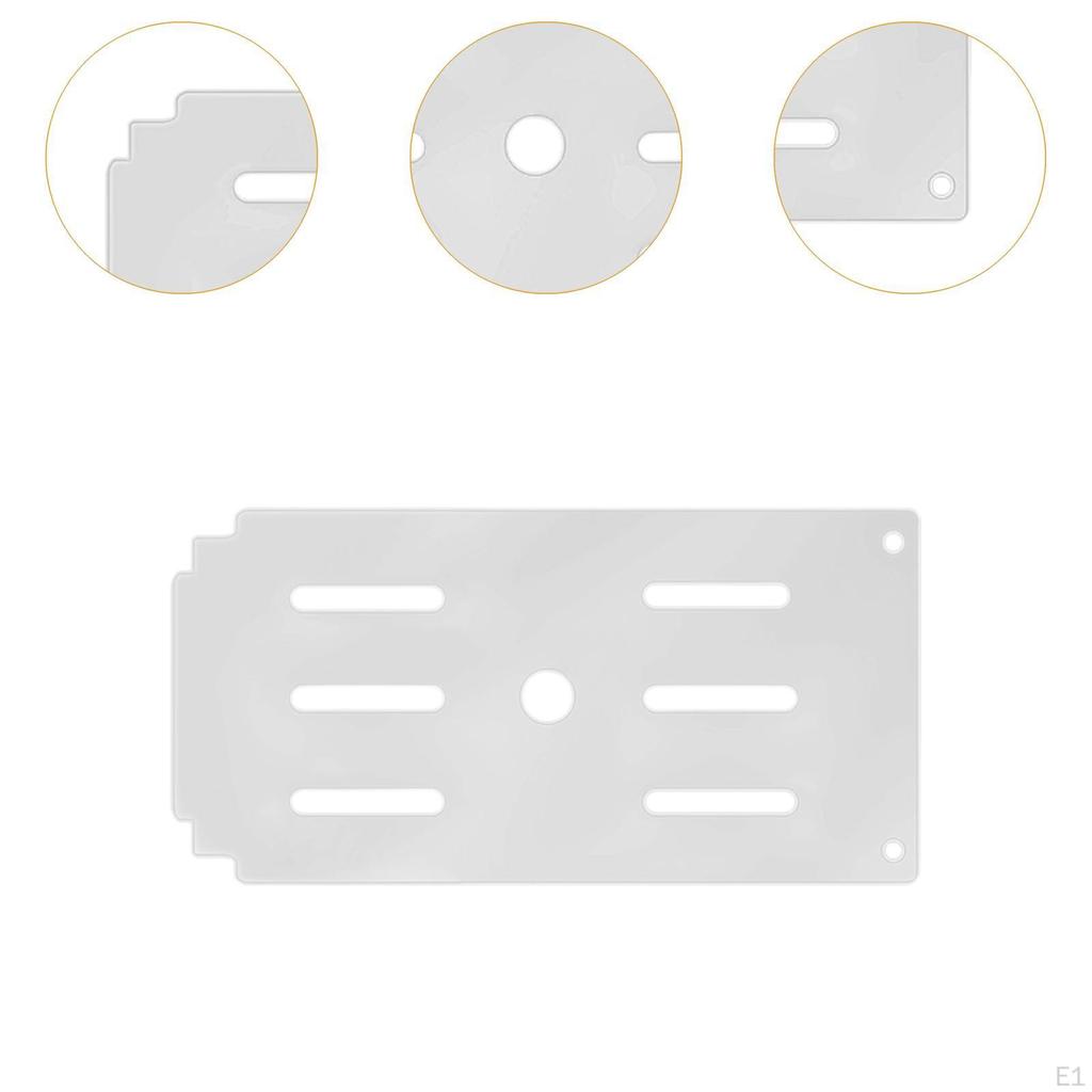 Tank Lid with Feeding Holes, Aquarium Acrylic Canopy