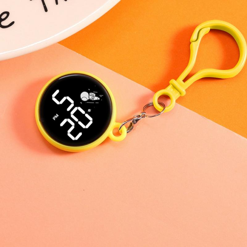 Exam Table Keychain Mirror Touch Screen 30M Waterproof Night Light Eye Protection Astronaut School Student Functional Accessory