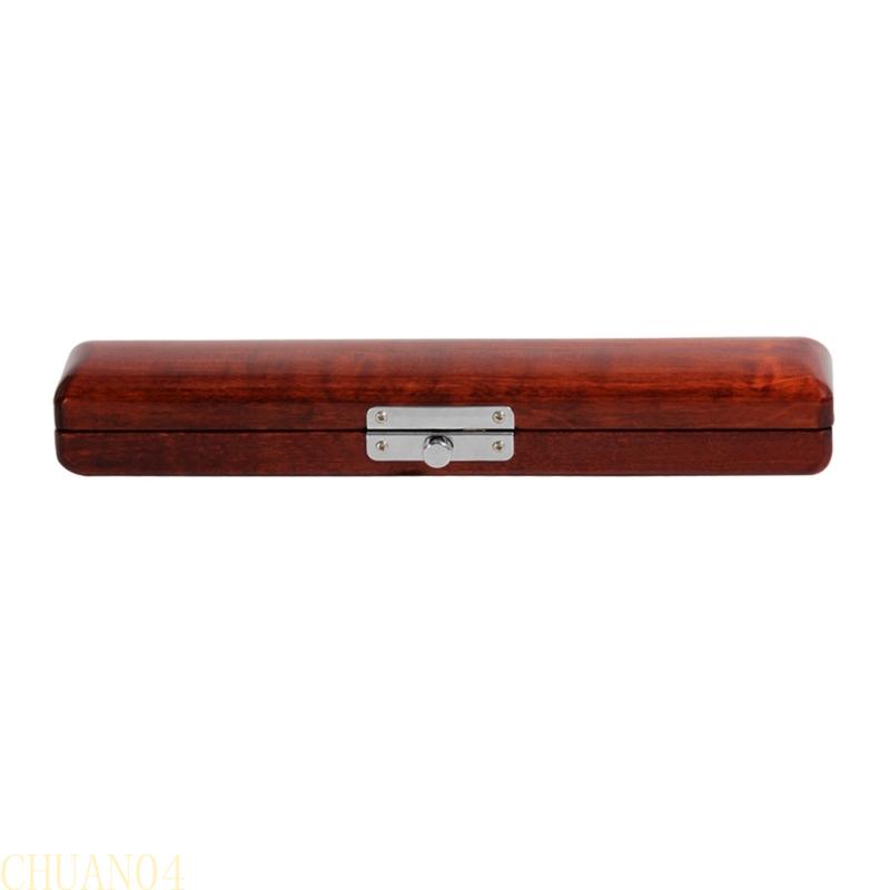 A1A2 Professional Flute Headjoint Protective Case Wood Construction Flute Instrument Storage Case for Home and Tours Use