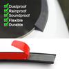 2m/4m V Shape Car Windscreen Sealing Weatherstrip Panel Moulding Rubber Seal Strip Waterproof Noise Insulation Edge Protection
