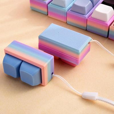 Colorful Mini Keyboard Fidget Toys With Satisfying Press Sound And Portable Lanyard For Adults Teens Students Dailystress Relief