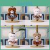Cartooninspired Plush Bear Charm With Pp Cotton Filling For Backpack Accessory