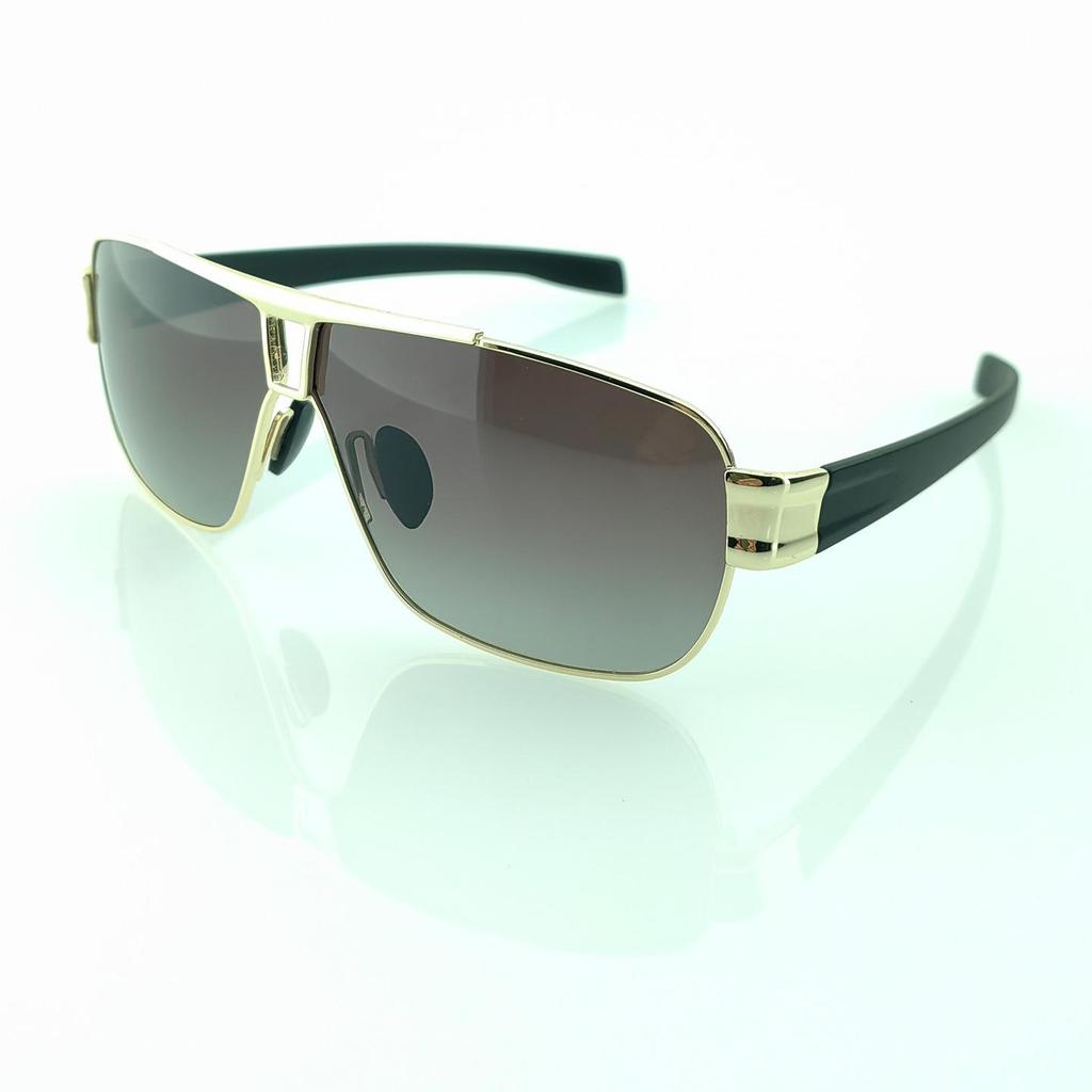 Men's Oversized Polarized Aviator Sunglasses - European/American Style, UV Protection, Metal Frame, Model 8516.