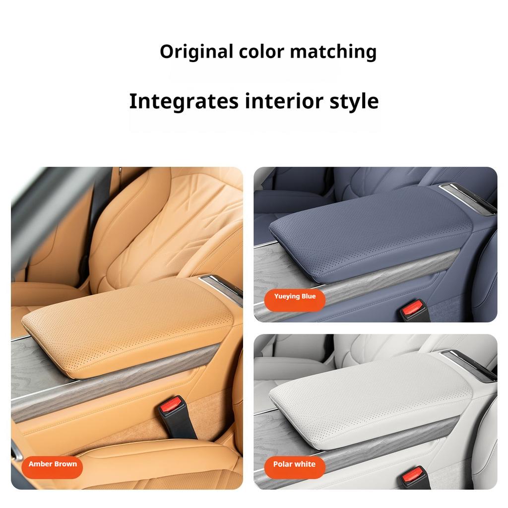 For Zeekr 9X 2025-2026 Central Console Armrest Cover Scratch Resistant Protector Pad Car Interior Accessories