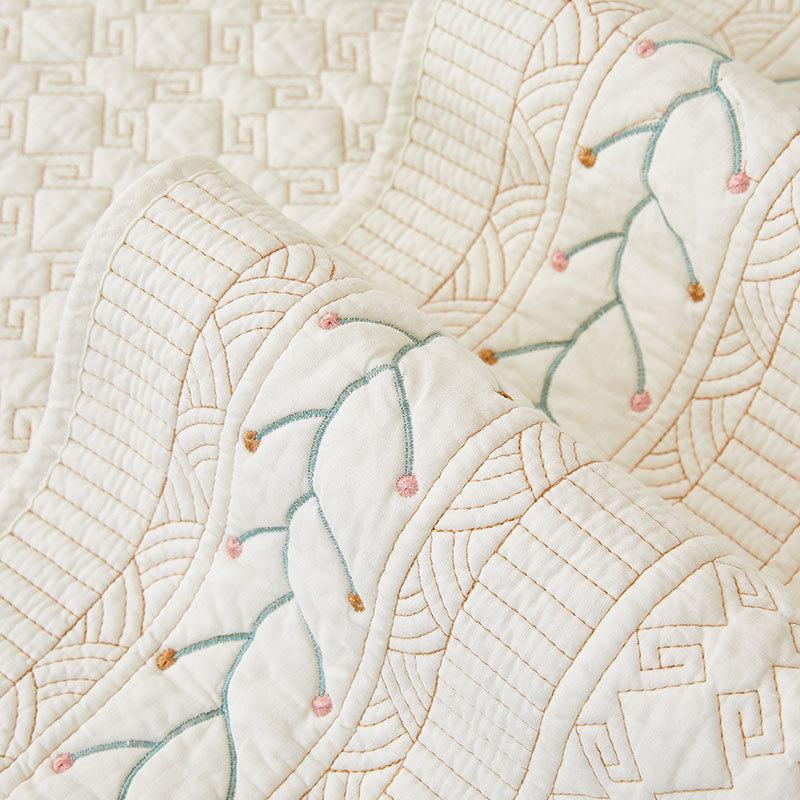 Small Fresh Style Sofa Cushion Four Seasons Universal Washed Cotton Simple Cover Back Towel Cover Cloth Non-Slip Cushion