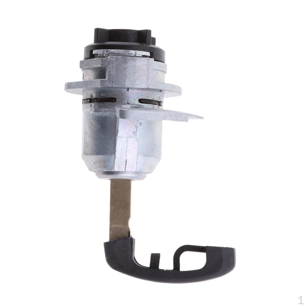 

Left Driver L Door Lock Cylinder Barrel Assembly Key for BMW Cars