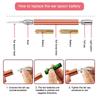 1 buc copii Baby urechi curățător lingură LED bliț lumină ureche ceară chiuretă Picker vizual copii Earpick Eer ceară sapă Remover ureche nas pensetă nou