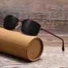 Fashion Polarized Sunglasses Men Square Metal Driving Outdoor Strong Light Shading Eyewear Women Retro Vintage Sun GlassesUv400