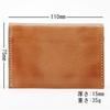 BRIT HOUSE Goat Burnish High Quality Genuine Leather Business Card Case Card Case Made in Japan Gift (Brown)