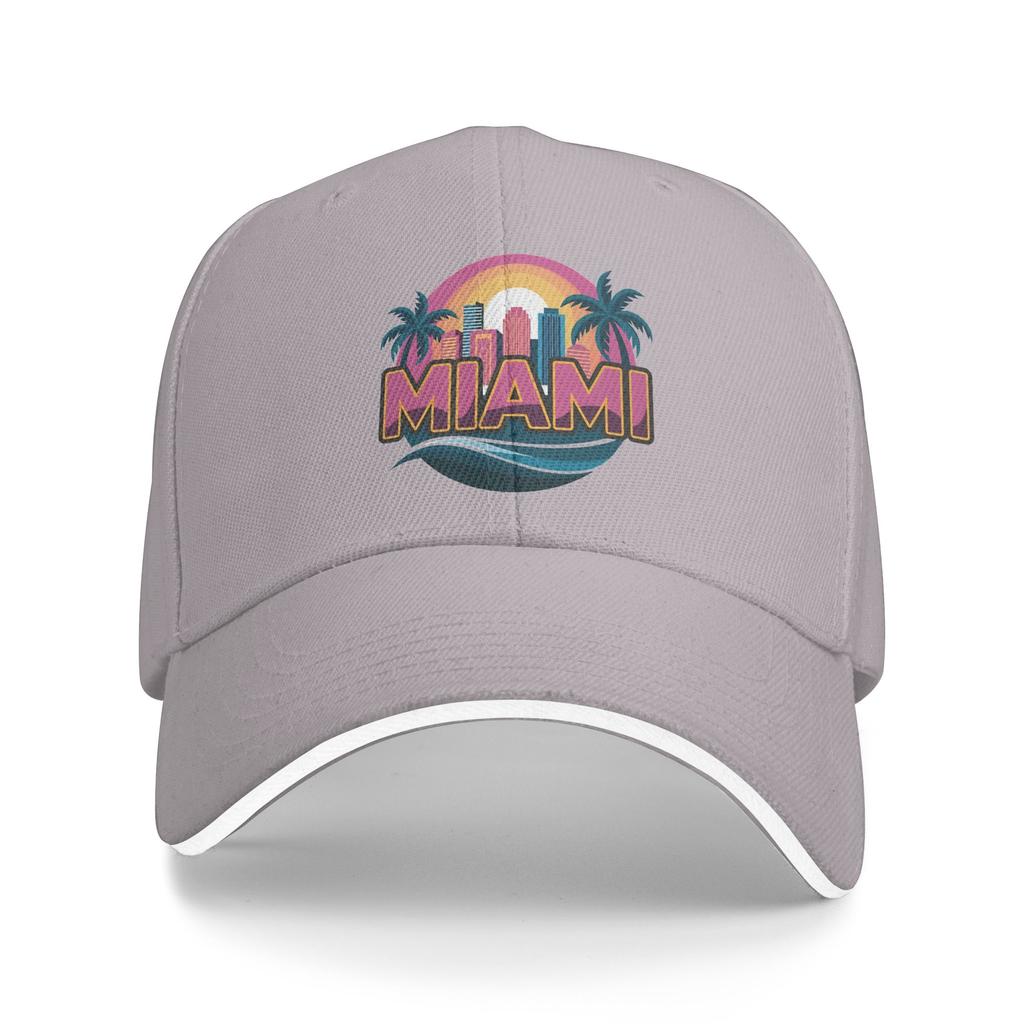 Haiti Flag Emblem Distressed Vintage  Sandwich Cap Fitted  Cap Sun Hats Adjustable Polyester Baseball Cap High Quality