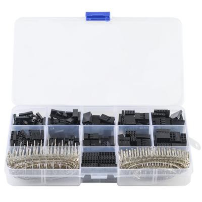 Dupont Connector Set (620 Pieces) 2.54mm Pitch Male Female Jumper