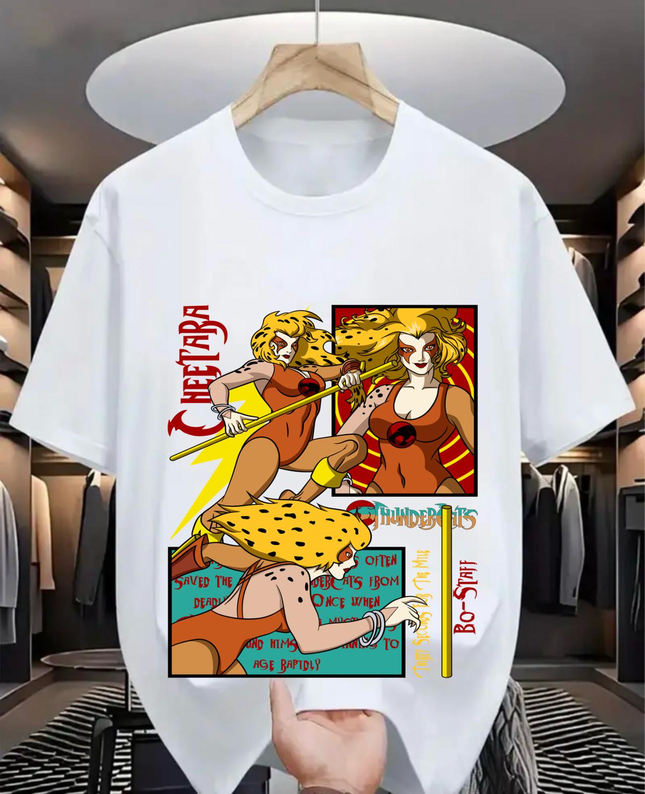 Cheetara ThunderCats T-Shirt Mens Womens Tees Top Character,Vintage,ThunderCats GifT Shirt Mens Womens Tees Top kids S