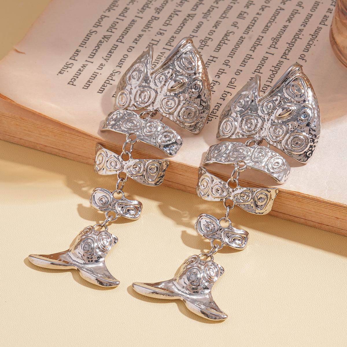 

Модные серьги-подвески для женщин серебряный