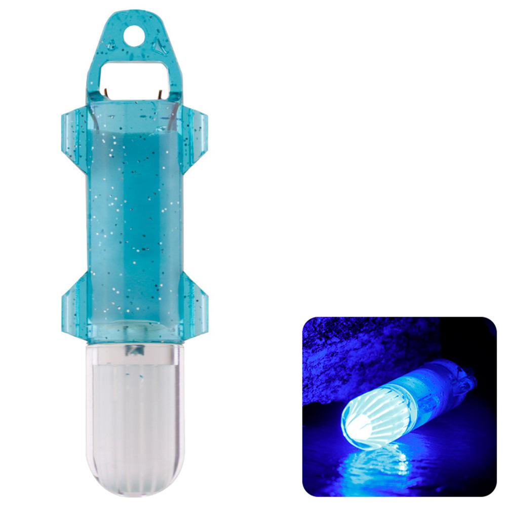 Oval Fish Lure Lamp Led Flash Light For Night Fishing Underwater Fish Lure Tackle