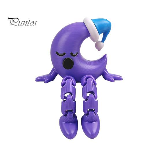 Fun Gadgets for Boredom Weather Gnome Figurine, 3D Printed Poseable Series Desk Toy, Stress Relief Fidget Toys Creative Collectible Decor Office, Gift