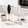 Home Kitchen Handheld Milk Frother With 304 Stainless Steel Beater For Coffee And Egg Mixing