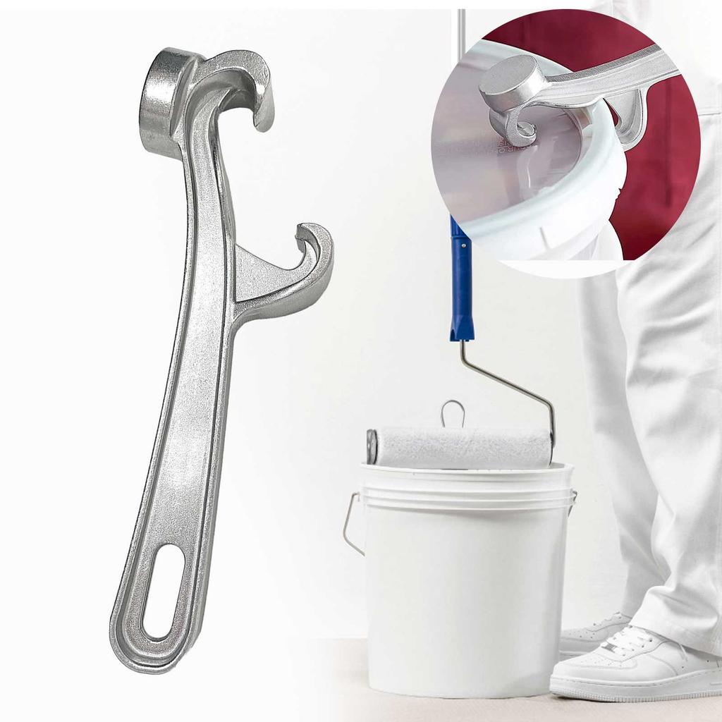 Aluminum Bucket Lid Opener Tool – Easy Pail & Paint Can Opener For Home & Industrial Use