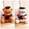 Cartoon High Quality Graduation Bear Plush Toys Animals Cute Bear Soft Doll Boys Girls Students Friends Graduation Gift Decor
