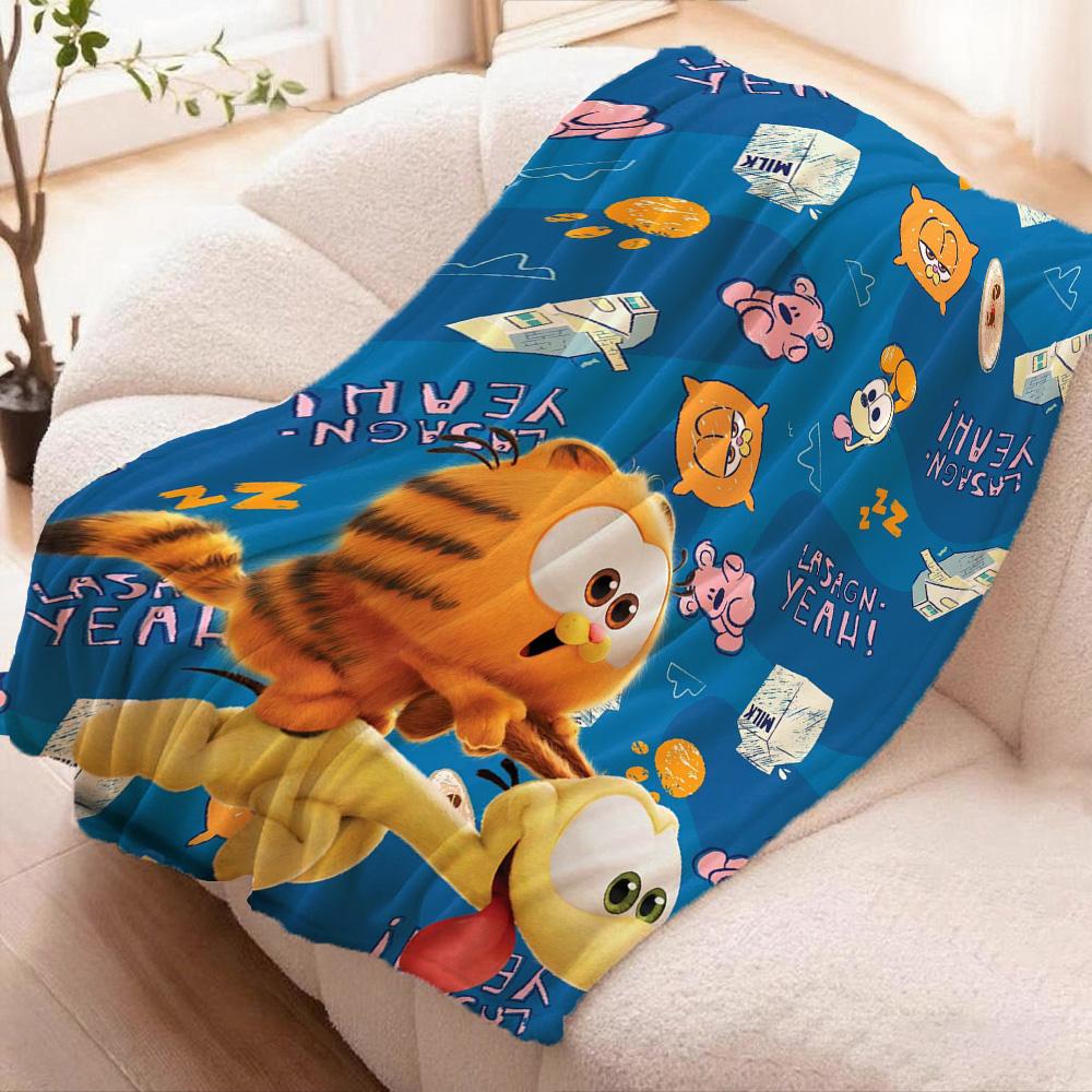 Home and Decoration Cute Fashion New Throw Blankets for Beds/sofa G-Garfield Blanket for Camping Christmas Blanket Best Gifts