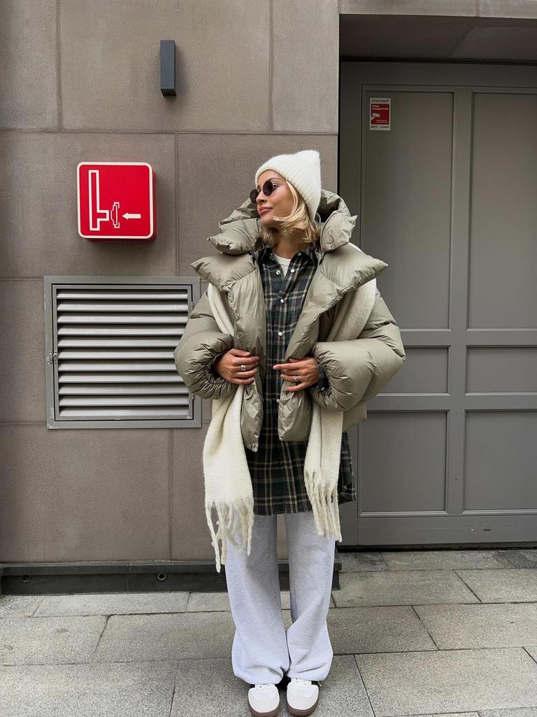 2025 Women's Hooded Cotton-Padded Jacket - Short, Streetwear Style