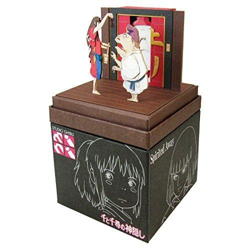 Sankei Studio Ghibli Mini Spirited Away: Rin, Frogman, and Oshira-sama Non-Scale Paper Craft MP07-72