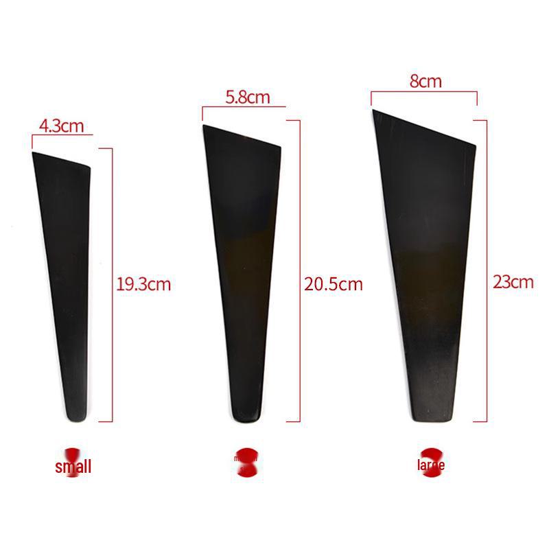 Tianyu Çömlek Aletleri: Cilalama, Atma, Onarma için Öküz Boynuzu Kazıyıcı - Kili Şekillendirmeye Yardımcı Olur