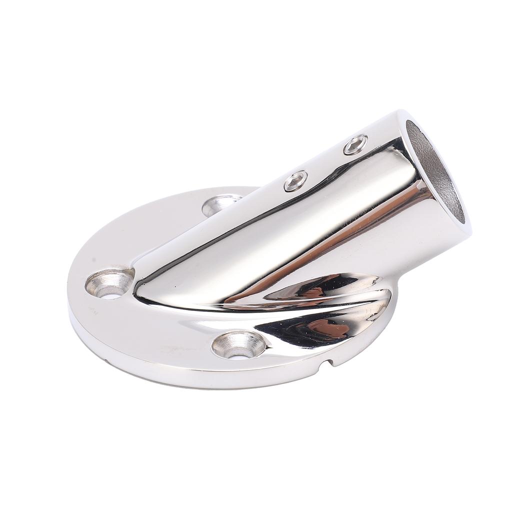 Marine Boat Hand Rail Fittings Stainless Steel 30 Degree Pipe Round Base Handrail Accesssory