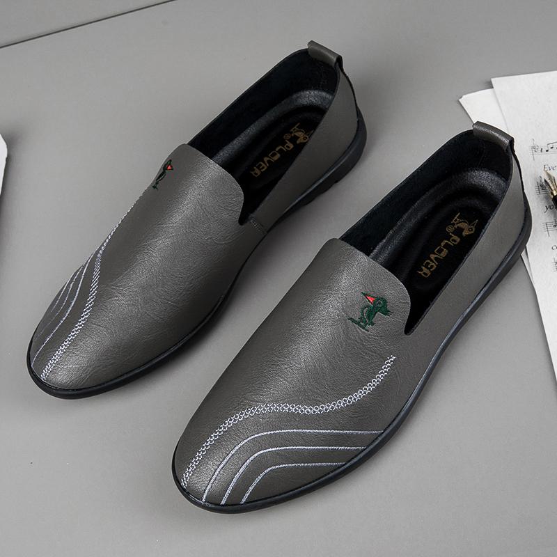 Модные мужские удобные деловые прогулочные туфли — фото 3