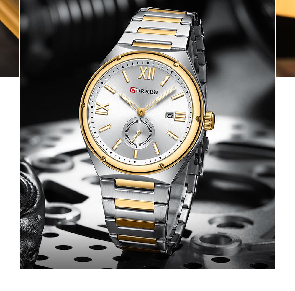 CURREN 8471 Men's Quartz Calendar Watch