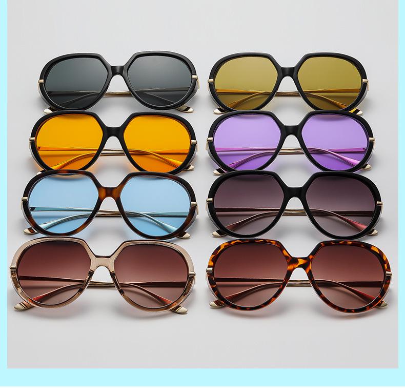 Chic Oversized Sunglasses with UV Protection – Trendy High-End Street Style