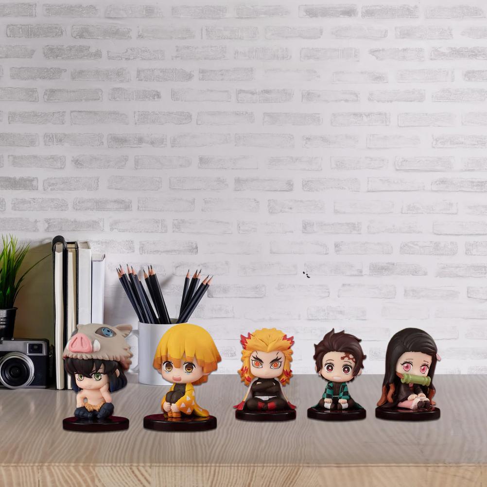 Anime Character Doll Cartoon Doll Ornaments PVC Ornaments for Bedroom Bedside Living Room