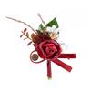 Elegant Artificial Flower Rose Corsage Romantics Couple Wedding Boutonnieres Perfect For Formal Ceremonies