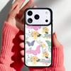 Cute Butterfly Phone Case for iPhone 17 16 15 14 13 Pro Max Back Cover for 12 11 Pro Coque