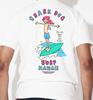 DOLDOL Shark-Dog_Tshirts-205 Shark Dog Surfing Hawaii Graphic T-Shirt Short Sleeve T-Shirt