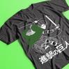 Anime Attack On Titan T-shirt, Levi Shingeki No Kyojin Horror Tee, All Size,
