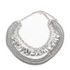 European and American Exaggerated Saibo Style Multi-Layer Twin Necklace Size Chain Scattered American Rhinestone Zircon Necklace Choker
