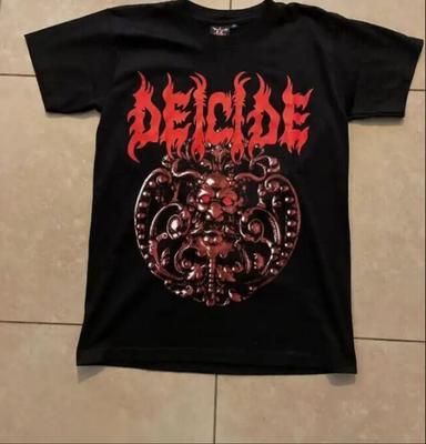 Vintage Koszulka Zespołu Deicide Unisex Bawełna Mężczyźni Kobiety S-5XL