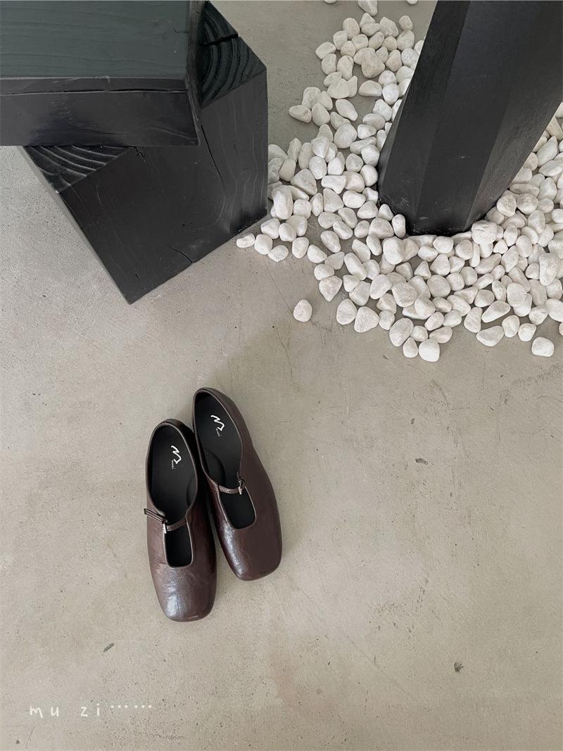 

Design Sense Black Mary Jane Shoes Women S French Retro Soft-Soled Women S Shoes Single Shoe Inner Height Increase 39