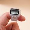 Zurücksetzbarer Fingerzähler LED-Anzeige Elektronischer Zählzähler Handheld-Klicker Gebetsperlen